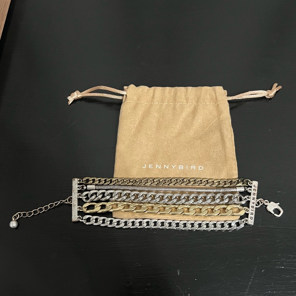 JENNY BIRD MIXED METALS BRACELET - Picture 6 of 8